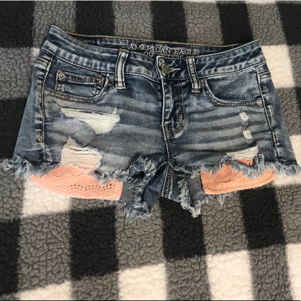 American Eagle shortie shorts